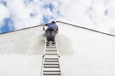 Peinture extérieure à Éternoz — façades et ravalement